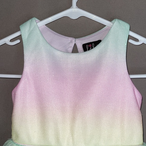 4T Toddler Rainbow Fairy Hem Tutu Dress-NWT - Picture 6 of 9